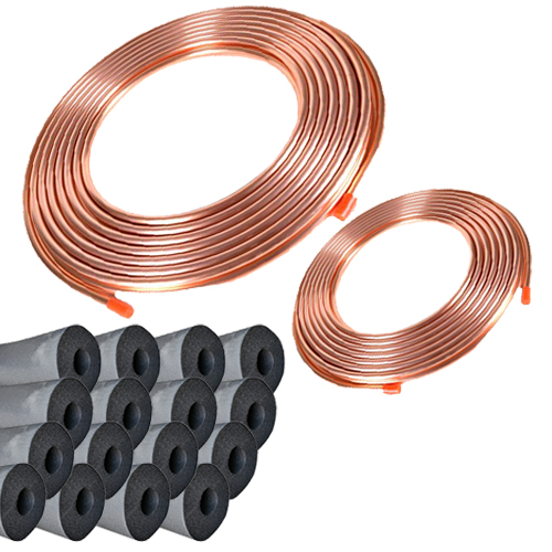 Copper Line Set 100' 3/4 & 3/8